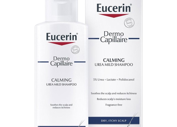 Eucerin DermoCapillaire Šampon za suvu kožu glave i suvu kosu