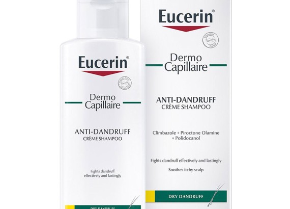 Eucerin DermoCapillaire Krem šampon protiv suve peruti