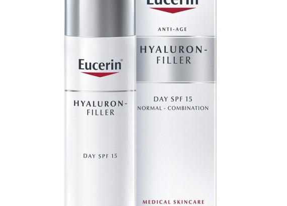 Eucerin Hyaluron-Filler Dnevna krema za normalnu i mešovitu kožu SPF15  50 ml