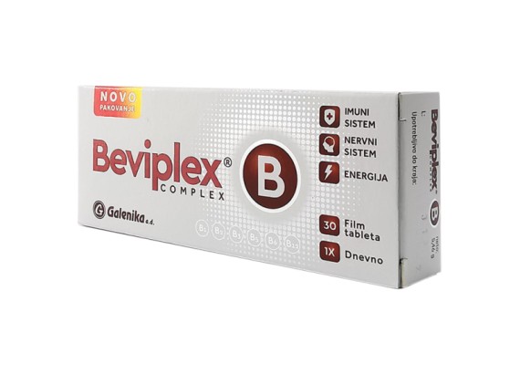 Beviplex B complex 30 film tableta