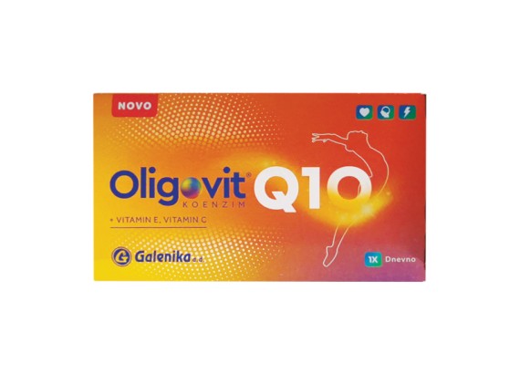 Oligovit® Q10 + vitamin E, vitamin C 30 kapsula