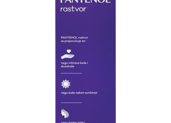 Pantenol Rastvor 100 ml