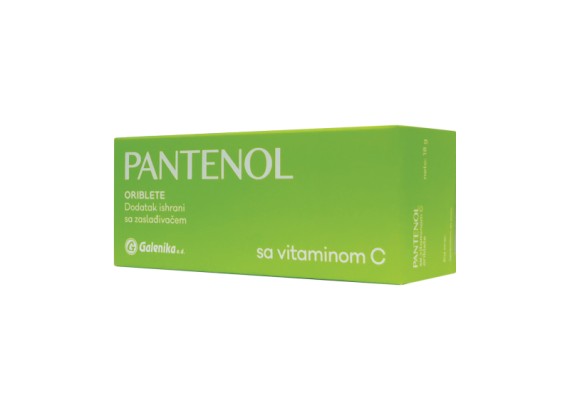 Pantenol sa vitaminom C 20 oribleta 