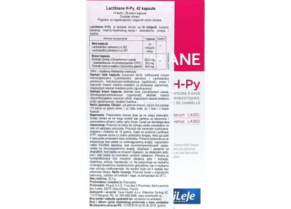 Lactibiane H-Py 14+28 kapsula