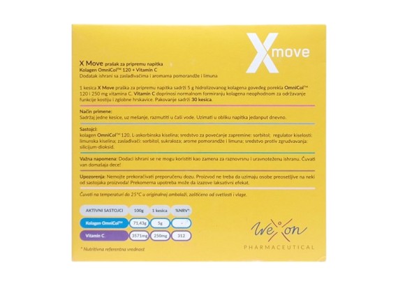 X Move prašak za pripremu napitka 30 kesica