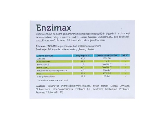 Enzimax 30 kapsula