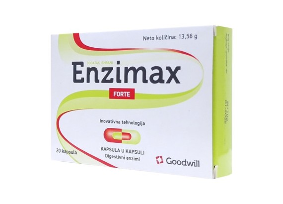 Enzimax Forte 20 kapsula