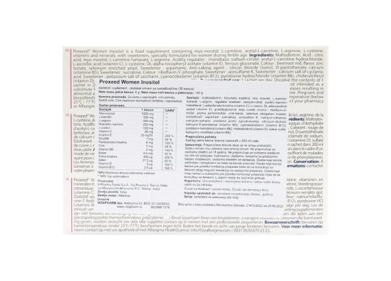 Proxeed women Inositol 30 kesica