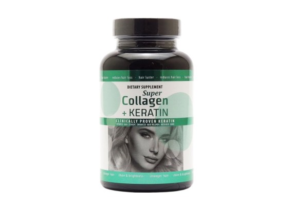 Super Collagen + Keratin 60 kapsula