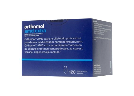 Orthomol AMD EXTRA 120 kapsula/dnevnih doza