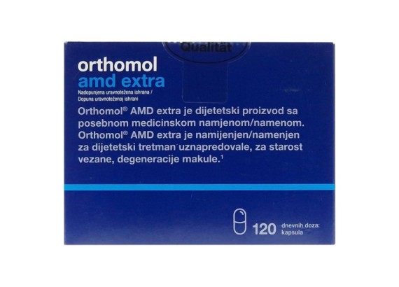 Orthomol AMD EXTRA 120 kapsula/dnevnih doza