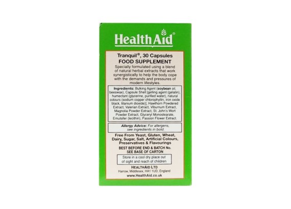HealthAid Tranquil® 30 kapsula