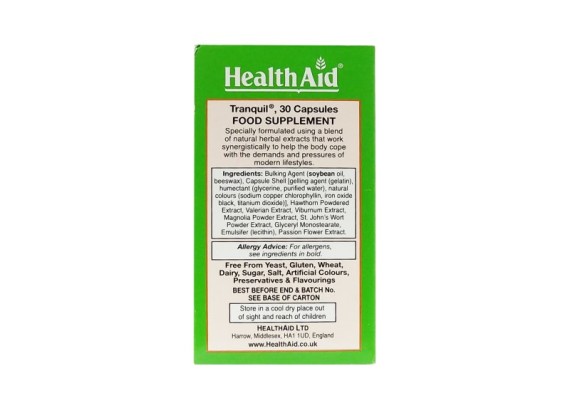 HealthAid Tranquil® 30 kapsula