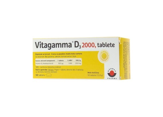 Vitagamma® D3 2000 50 tableta