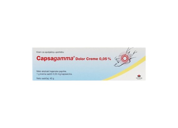 Capsagamma® Dolor Creme 0,05% 40g