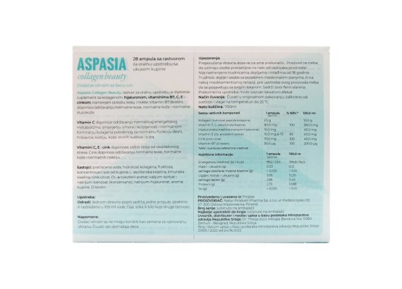 ASPASIA Collagen Beauty 28 shots