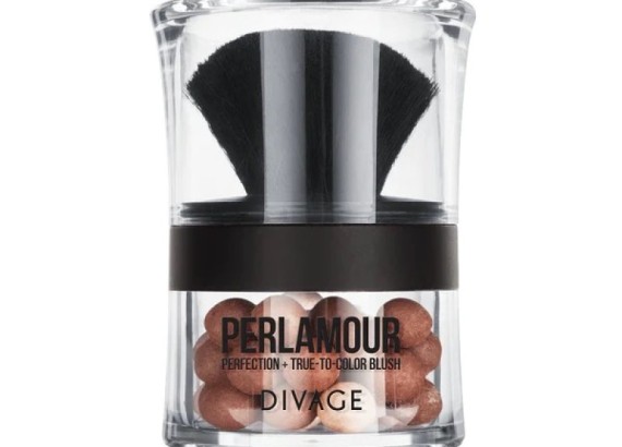DIVAGE Perlamour Blusher Pearls BROWN BEIGE 16 g