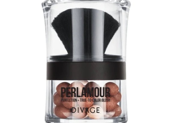 DIVAGE Perlamour Blusher Pearls BROWN BEIGE 16 g