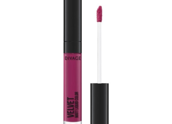 DIVAGE Velvet Matt tečni ruž za usne DARK PINK 5 ml