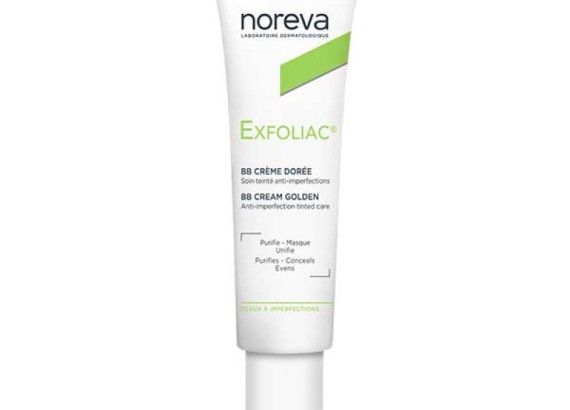 Noreva Exfoliac BB krema, zlatna 30 ml