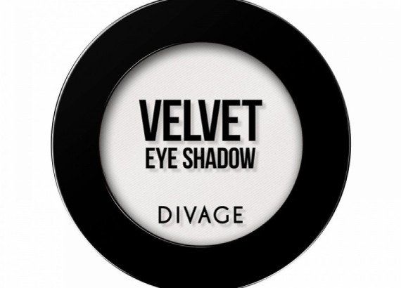 DIVAGE Velvet senka za oči WHITE ICE 3 g