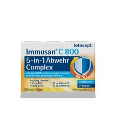 Tetesept Immusan® C 800 5 u 1, 20 depo tableta