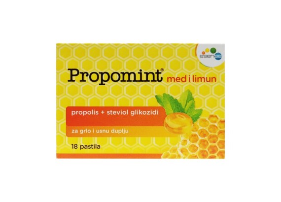 Propomint® med i limun 18 pastila