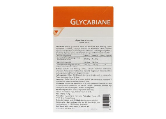 Glycabiane 60 kapsula