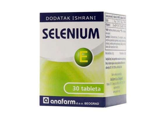 Selenium E 30 tableta