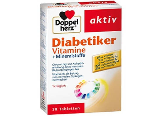 DOPPEL HERZ vitamini i minerali za dijabetičare 30 tableta