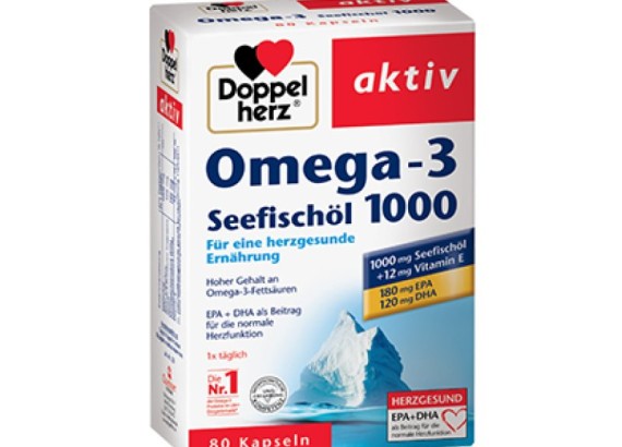 DOPPEL HERZ Omega 3  1000  80 kapsula