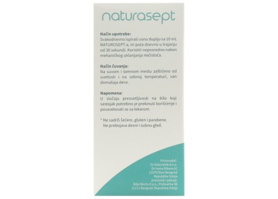 Naturasept tečnost za ispiranje 250 ml