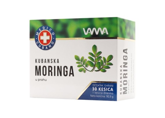 Kubanska MORINGA u prahu, 30 kesica