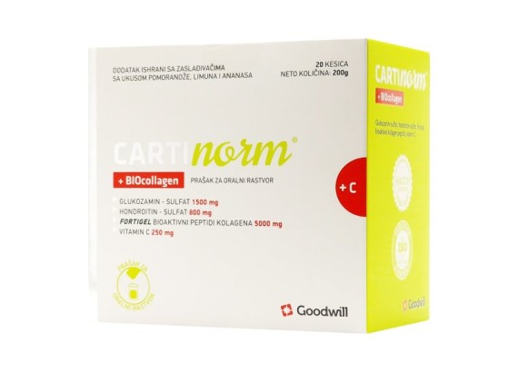 Goodwill Cartinorm + BIOcollagen prašak za oralni rastvor, 20 kesica