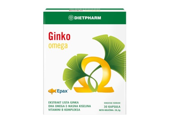 Ginko Omega 30 kapsula