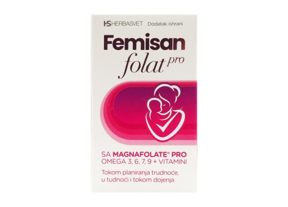 FEMISAN Folat PRO 30 kapsula