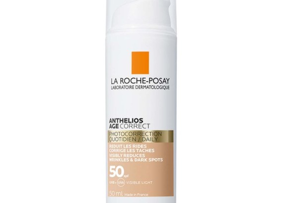 LRP ANTHELIOS Age Correct SPF50 Tonirana dnevna zaštita od sunca 50 ml