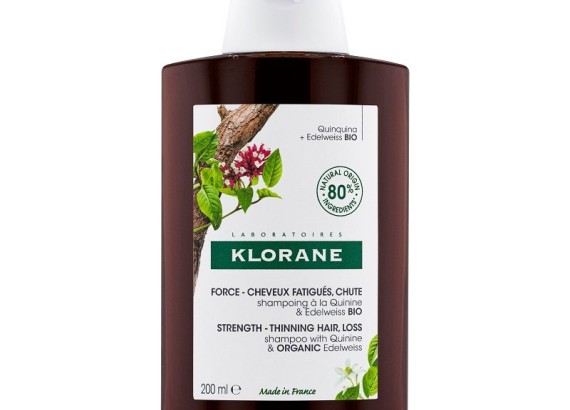 Klorane KININ + B Šampon  200 ml
