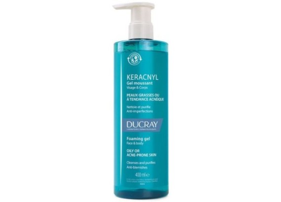 Ducray Keracnyl penušavi gel 400 ml