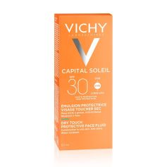 Vichy Capital Soleil Dry Touch fluid SPF30 za mešovitu do masnu osetljivu kožu lica 50 ml