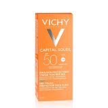 Vichy Capital Soleil Dry Touch fluid SPF50 za mešovitu do masnu osetljivu kožu lica 50 ml