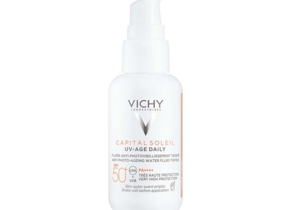 Vichy Capital Soleil UV-Age Daily tonirani vodeni fluid za zaštitu od sunca 40 ml