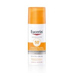 Eucerin Sun Anti-age tonirana krema za zaštitu od sunca SPF50+ SVETLA 50 ml