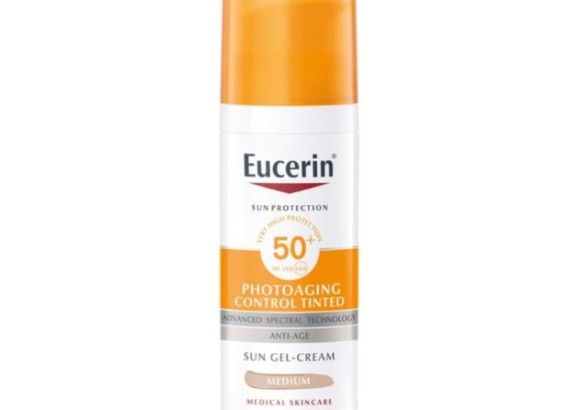 Eucerin Sun Anti-age tonirana krema za zaštitu od sunca SPF50+ TAMNA 50 ml