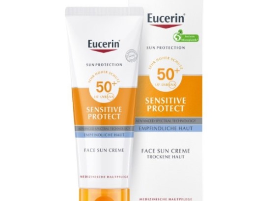 Eucerin Sun krema za zaštitu osetljive kože od sunca SPF50+ 50 ml