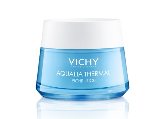 Vichy Aqualia Thermal Bogata krema za hidrataciju kože sa hijaluronskom kiselinom, suva do vrlo suva koža, 50 ml