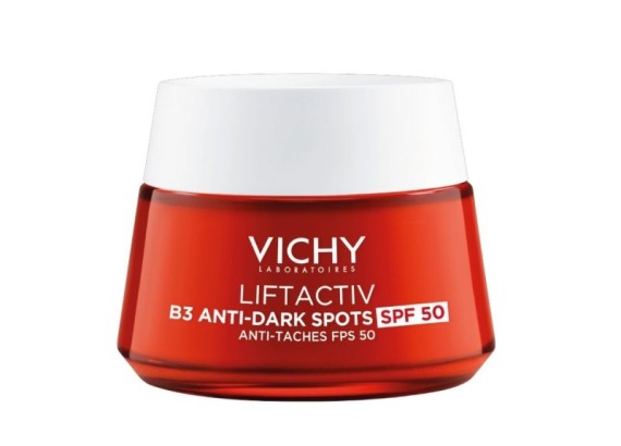 Vichy Liftactiv B3 Anti-Dark Spots krema protiv hiperpigmentacijskih fleka i bora SPF50, 50 ml