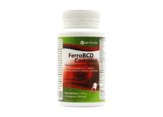 FerroBCD Complex 30 kapsula