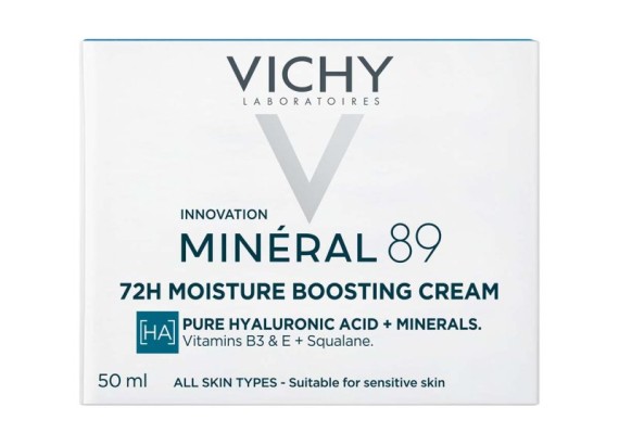 Vichy Minéral 89 Krema za intenzivnu hidrataciju za sve tipove kože 50 ml