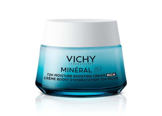 Vichy Minéral 89 bogata krema za intenzivnu hidrataciju za suvu do vrlo suvu kožu 50 ml